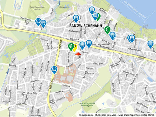 Geolyzer Kartenausschnitt - 