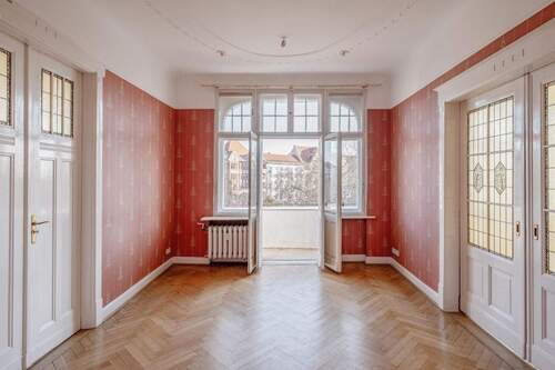 Weitere Ansicht Zimmer mit Zugang zum Balkon - 6 Zimmer Etagenwohnung zum Kaufen in Berlin