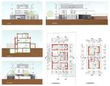 Grundriss und Ansichten Neubau - 