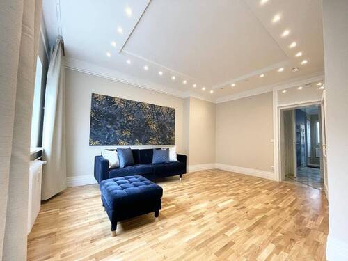 Große Wohnzimmer - Wohnung in Berlin - 395.000,00 EUR Kaufpreis, ca.  50,00 m² Wohnfläche