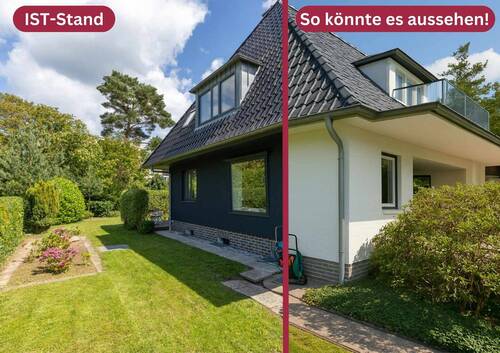Vergleich - IST Zustand - Einfamilienhaus mit 183,00 m² in Lübeck zum Kaufen