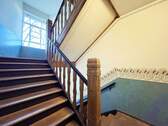 Treppenaufgang - 1 Zimmer Etagenwohnung zum Kaufen in Leipzig