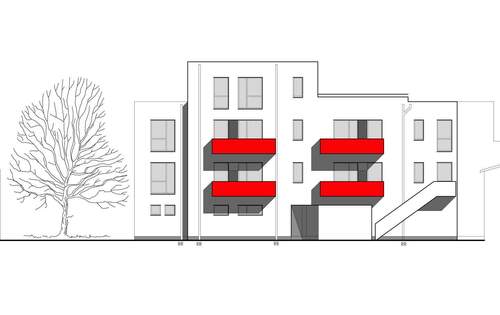 Außenansicht Hofansicht - Etagenwohnung mit 83,20 m&sup2; in Bad Doberan zur Miete