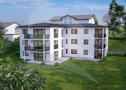 Ansicht - Terrassenwohnung mit 87,00 m&sup2; in Thyrnau zum Kaufen