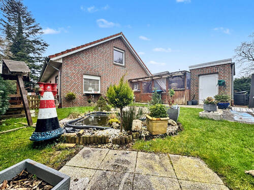 Außenaufnahme - Einfamilienhaus mit 138,90 m&sup2; in Rhauderfehn / Holte zum Kaufen