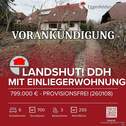 Titelbild 260108 - VORANKÜNDIGUNG Landshut Stadtteil Berg! PROVISIONSFREI! DHH mit Einliegerwohnung