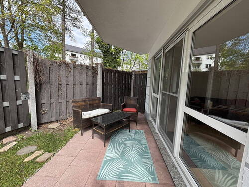 Außenbereich - Gartenoase am Lech - Attraktive Gartenwohnung in Augsburg-Hochzoll