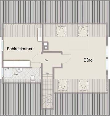 Dachgeschoss - 