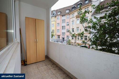Loggia Apartment aktueller Zustand - 