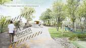 Parkbogen Ost in Bau - 