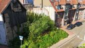 Drohnenbild - Baugrundstück im historischen Stadtkern von Minden