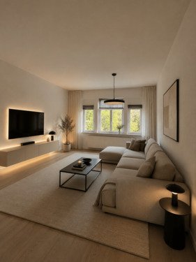 Wohnzimmer Gestaltungsbeispiel - 
