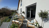 Balkon virtuelles Homestaging - 