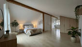 Schlafzimmer Dachstudio virtuelles Homestaging - 