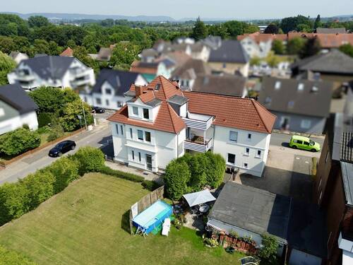 Vogelperspektive - Wohnhaus in Löhne: Platz für Familie, Hobbys und Ideen