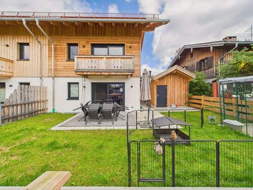 Gartenansicht - 5 Zimmer Doppelhaushälfte in Greiling