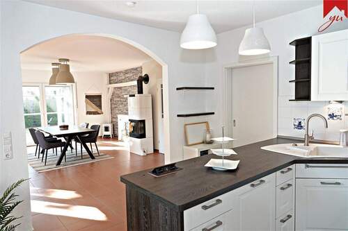 halb offene Küche - 