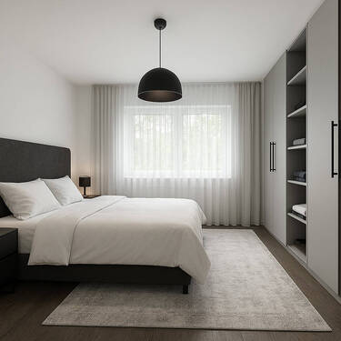 Einrichtungsbeispiel Schlafzimmer EG - 