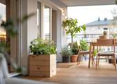 Balkon - Neu im Zentrum - Familienwohnung in grünem Quartier
