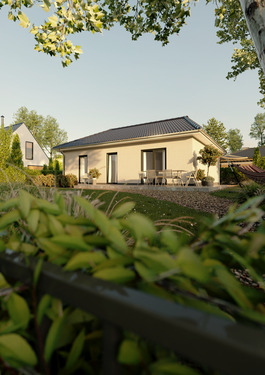 Bungalow-78-Garten-ohneVerschattung - 4 Zimmer Bungalow zum Kaufen in Mühlhausen