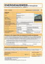 Energieausweis - 