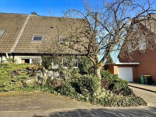 Straßenansicht - 4 Zimmer Doppelhaushälfte zum Kaufen in Rheurdt