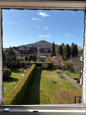 Ausblick vom Dachgeschoß - 
