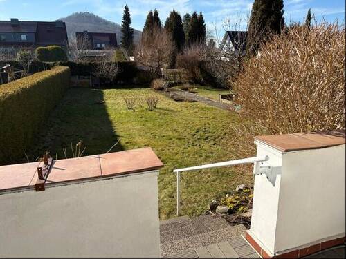 Ausblick ins Grundstück - 