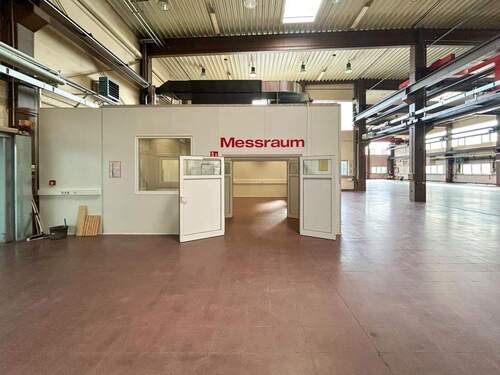 Blick auf Messraum - 