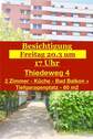 bitte um Anmeldung - freie Wohnung - 2 Zimmer - 60 m2 - toller Schnitt 2 Zimmer + Loggia + Tiefgarage + Keller -