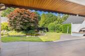 Terrasse - Blick in den Garten - 7 Zimmer Einfamilienhaus zum Kaufen in Moorrege