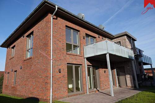 ansprechende Erdgeschosswohnung - Moderne Erdgeschosswohnung im ansprechenden Neubau und zentraler Lage von Wiesmoor!