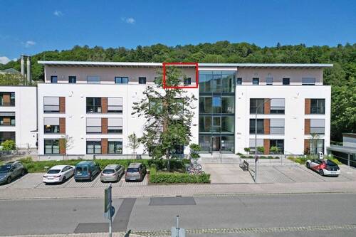 Luftbild - 2 Zimmer Etagenwohnung in Kronach
