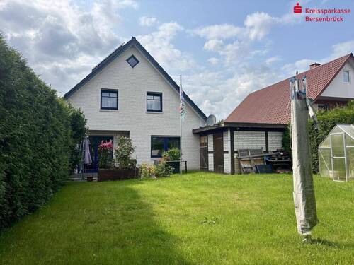 Garten - 4 Zimmer Doppelhaushälfte zum Kaufen in Fürstenau