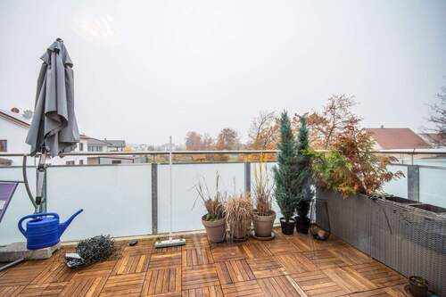 Balkon zur Südseite - 