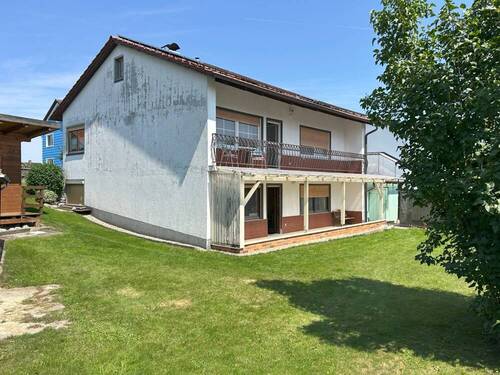 Ansicht Südwest - Einfamilienhaus mit 143,20 m&sup2; in Egglkofen zum Kaufen