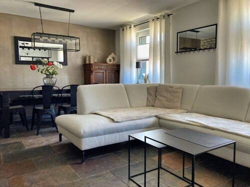 Wohnzimmer - 3 Zimmer Doppelhaushälfte in Sangerhausen