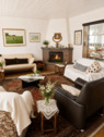 Wohnzimmer mit Kamin - 