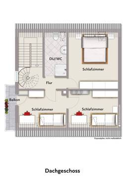 Dachgeschoss - 
