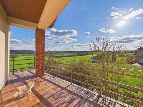 Aussicht Balkon mit Pinki - 