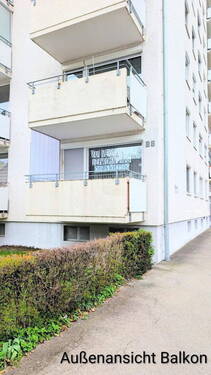 Balkon von der Wohnung - 