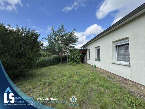 Garten - 3 Zimmer Bungalow zum Kaufen in Stendal