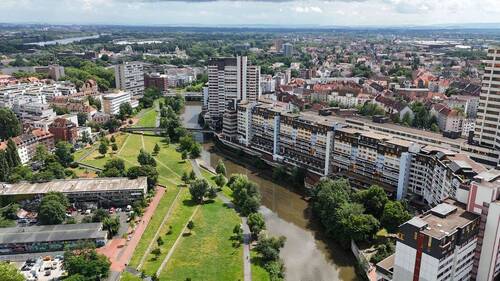 Luftaufnahme: Ihmezentrum - Ihr neues IMMOBILIEN QUARTIER: Altersgerechte 3,5-Zimmer Wohnung mit Potenzial im Ihmezentrum