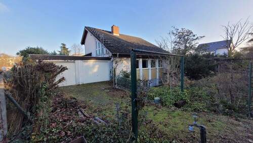 Gartenansicht - 3 Zimmer Einfamilienhaus in Rüsselsheim am Main