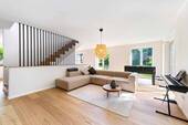 Wohnbereich - 5 Zimmer Doppelhaushälfte in Hamburg Poppenbüttel