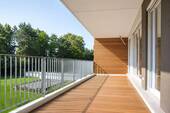 Suedloggia (1) - 4 Zi. in Ddorf-Unterbach * 4 Zi. * 154,99 m² Wfl. * Dusch- & Wannenbad + Duschbad * übergroße Loggia in Südlage * TG * Aufzug und mehr...