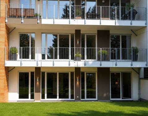 Suedloggia (2) - 4 Zimmer Etagenwohnung zur Miete in Düsseldorf