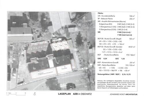 Ausbaustudie Lageplan - 