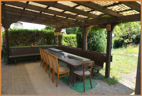 Überdachte Pergola - 