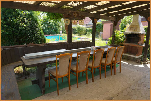 Überdachte Pergola - 